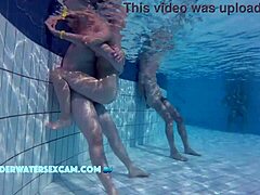 Kinky underwater sex is very interesting and sexy